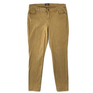 Old Navy Rockstar Jeans Womens size 14 Mid Rise Straight Leg Stretch Khaki Beige